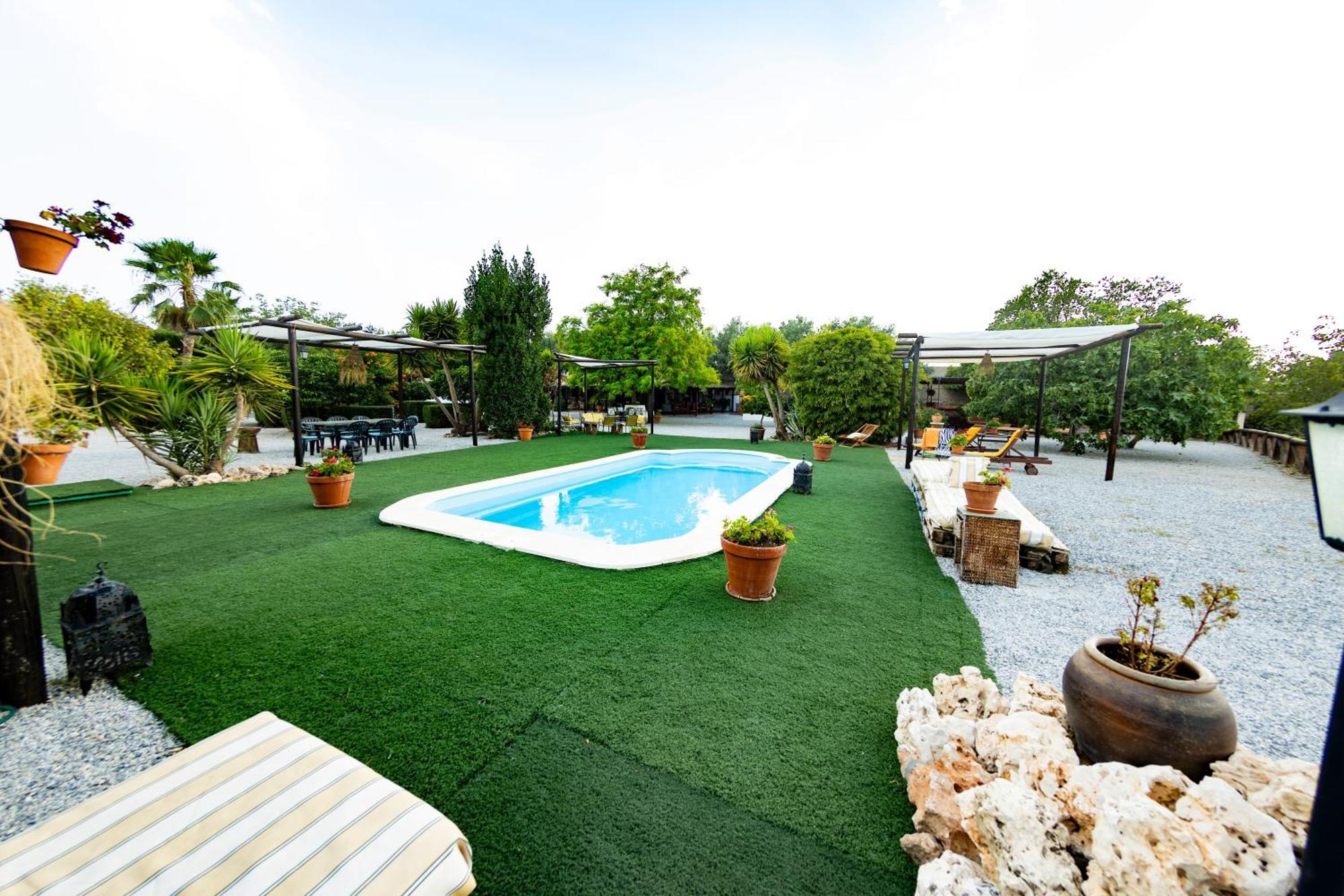 La Cuadra, Finca A Los Pies De Sierra Nevada, A 10 Minutos Del Centro, Piscina, Jardin, Barbacoa La Zubia  Exterior foto